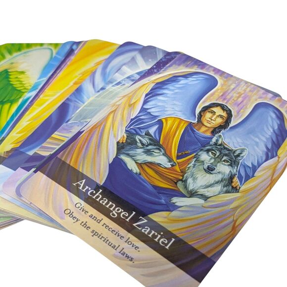 Archangel Oracle Cards: Diana Cooper 44-Card Divination Deck - Picture 5 of 5